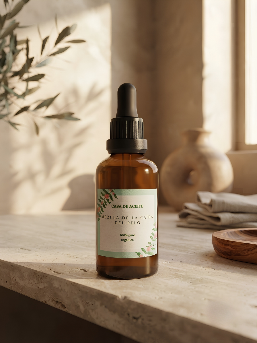 Aceite capilar crecimiento